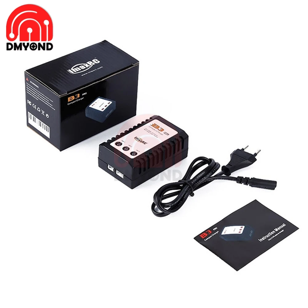 AC100V-240V EU/US Plug Balanced Battery Charger IMaxRC IMax B3 Pro Compact 2S 3S Lipo for RC Helicopter | Инструменты