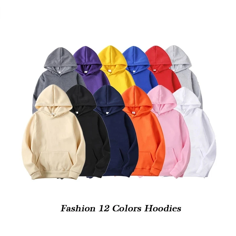 

Quality Brand Men Hoodie 2021 Autumn Hip Hop Streetwear Men Pullover Sweatshirts Hoodies Mens Solid Color Hoodie Male