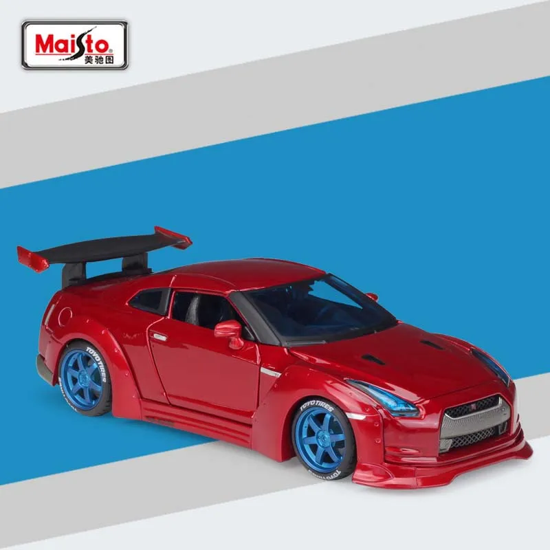 Maisto 1:24 2009 Nissan Токио мод литья под давлением модель гоночный автомобиль