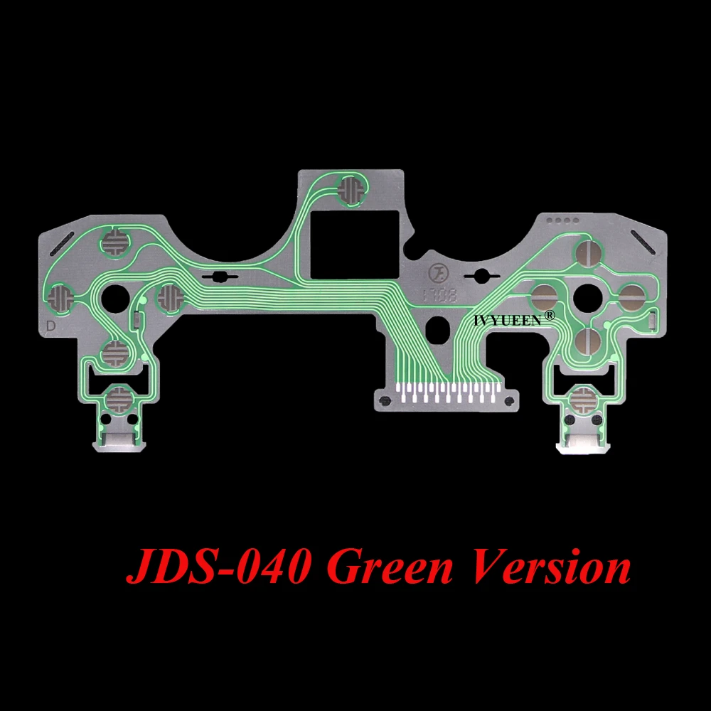 JDS JDM 040 IVYUEEN для playstation 4 PS4 Pro тонкая проводящая пленка для контроллера пленочная клавиатура гибкий кабель для Dualshock 4 ленточная печатная плата JDS 050 - Цвет: JDS JDM 040