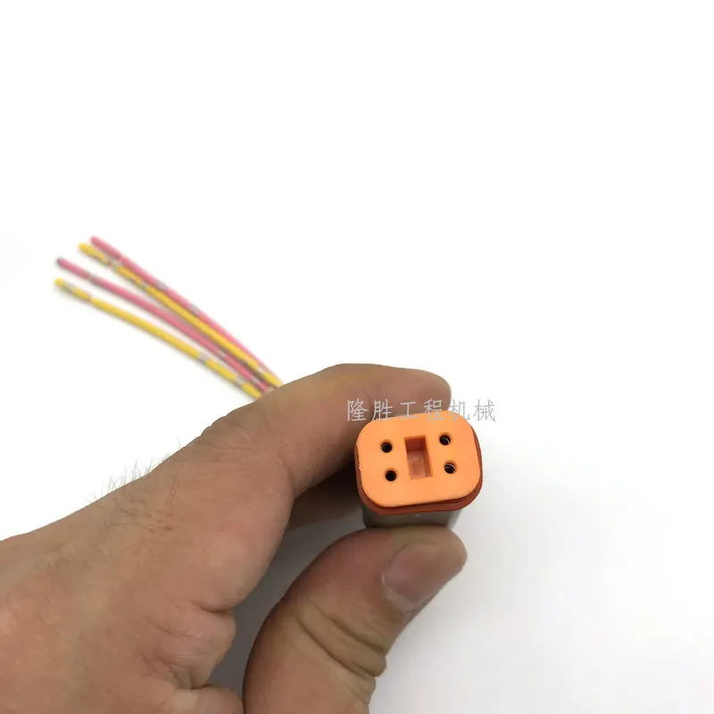 free shipping for Excavator Komatsu PC130/200/210/220/240/360-6-7-8 solenoid valve throttle motor plug digger | Автомобили и