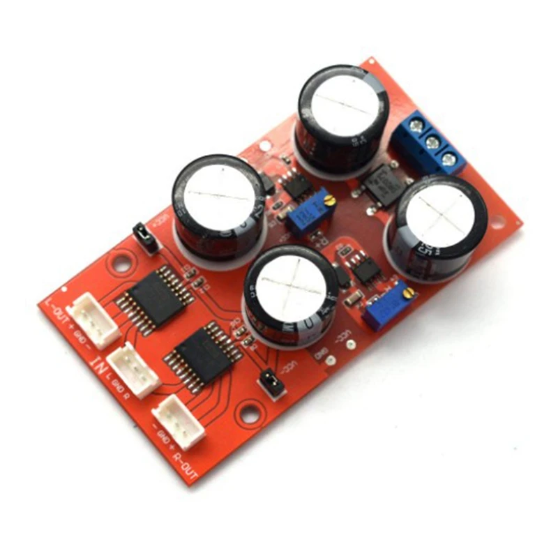 

Dual Channel DRV134 Unbalanced to Balance Board Use for Balanced Input Power Amplifier Board