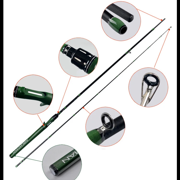 Удилище спиннинговое из красного дерева с направляющей M мощность Фудзи 2 28 м