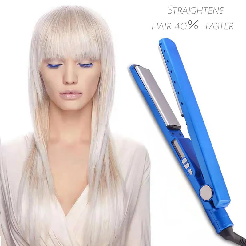

1 3/4" Professional hair Iron hair flat iron nano titanium 450F temperature Fast hair straightener Plate high quality