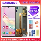 Оригинальный ЖК-дисплей для Samsung Galaxy Note 10 Lite, 6,7 дюйма, сенсорный экран с дигитайзером и рамкой для Samsung Note10 Lite, N770