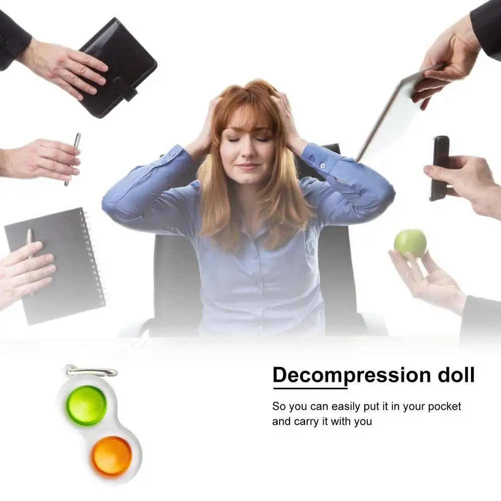 Фото Simple Toy Stress Relief Hand Toys Infinite Expression Key Chain Ornament Relieve Decompression Anti A586739 Багаж и сумки Simple Toy Stress Relief Hand Toys Infinite Expression Key Chain Ornament Relieve Decompression Anti A586739 Багаж и сумки