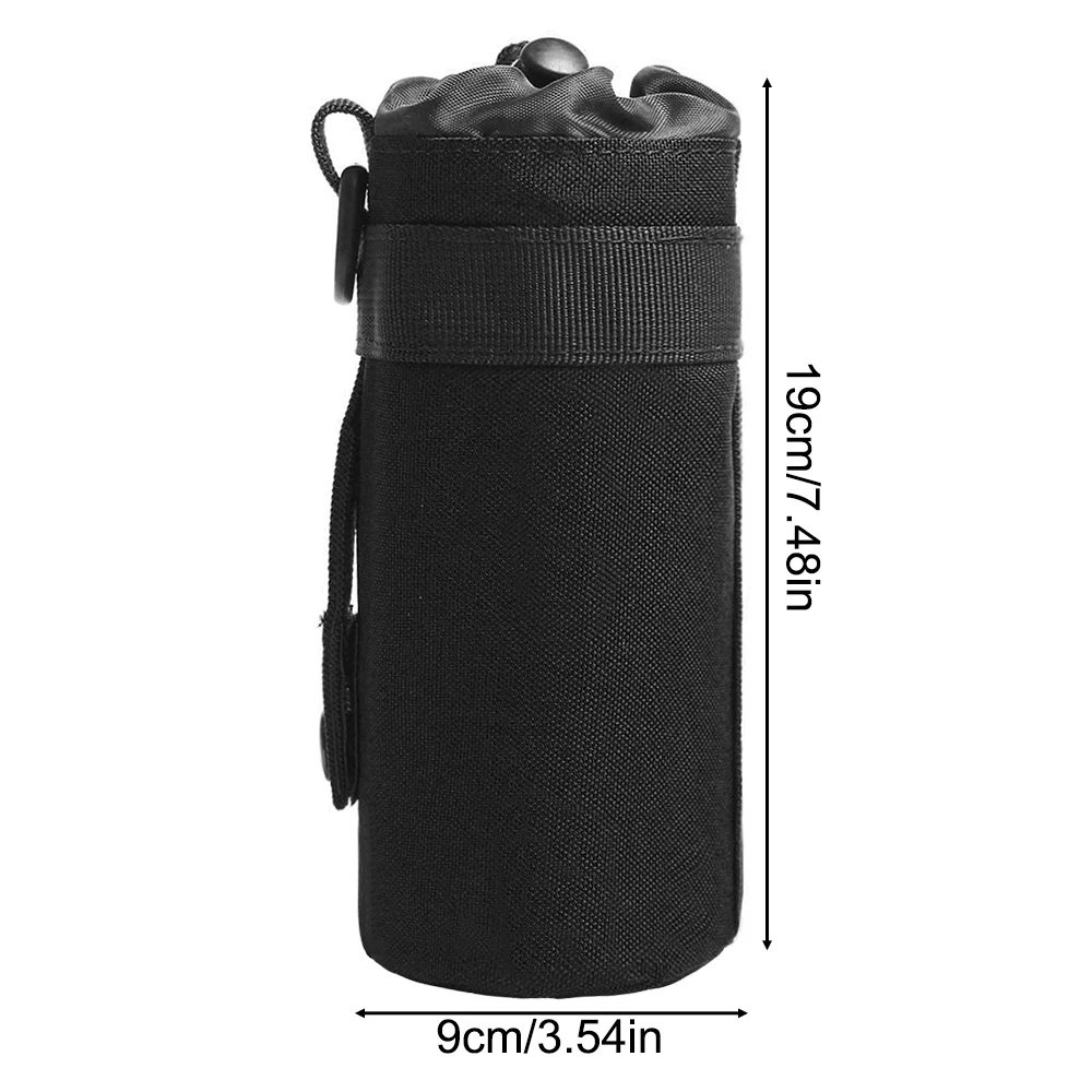 Тактический бутылки воды мешок Складная MOLLE велосипедные для со крепления