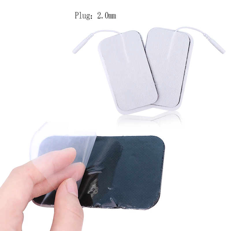 50 шт./лот Tens электрод прокладки стикер проводящий гелевый коврик для тела