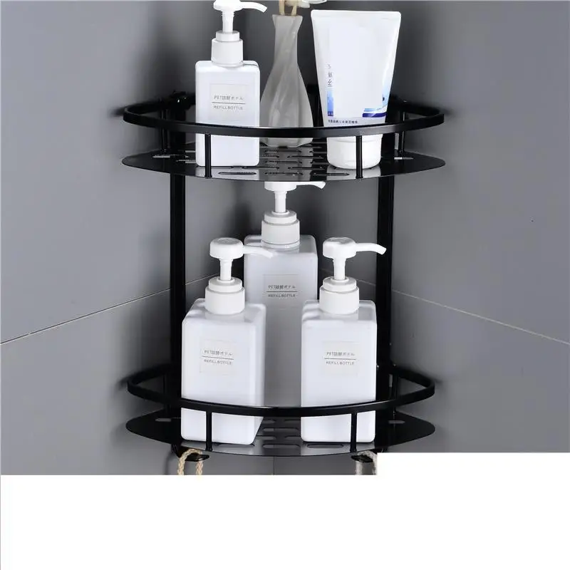 Number 24 Держатель для сушки Hoekplank Badkamer Banyo Aksesuarlari Estanteria Pared Lazienka Salle De Bain полки для душа Ванная комната настенная полка - Цвет: Number 24