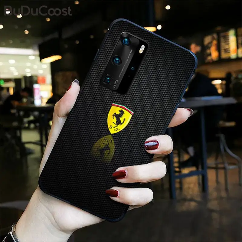 

Super luxury sports car ferrari Phone Case for Huawei P20 P30 P20Pro P20Lite P30Lite P10 P Smart plus P10Lite P40 Pro P40 lite