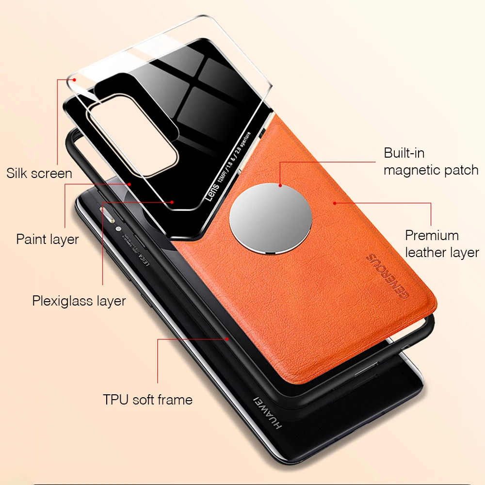 for realme 7 pro case leather magnetic phone cases for oppo realme 7 pro 5g 7pro realme7pro camera protection cover coque fundas free global shipping