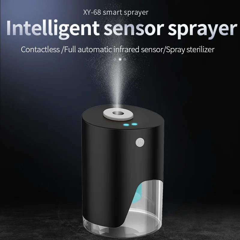 

Spray Soap Dispenser Hand Induction Alcohol Sterilization Touchless Automatic Induction Sprayer Infrared USB Intelligent Home