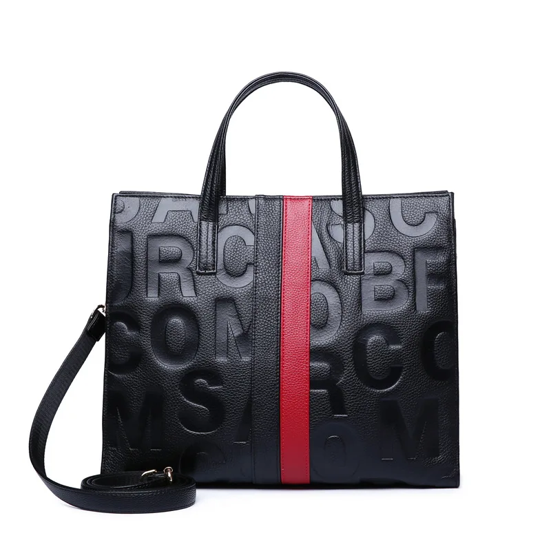 

100% Genuine Leather Bags 2021 New Large-capacity Messenger Fashion All-match Shoulder Bag Purses and Handbags Luxury Designer