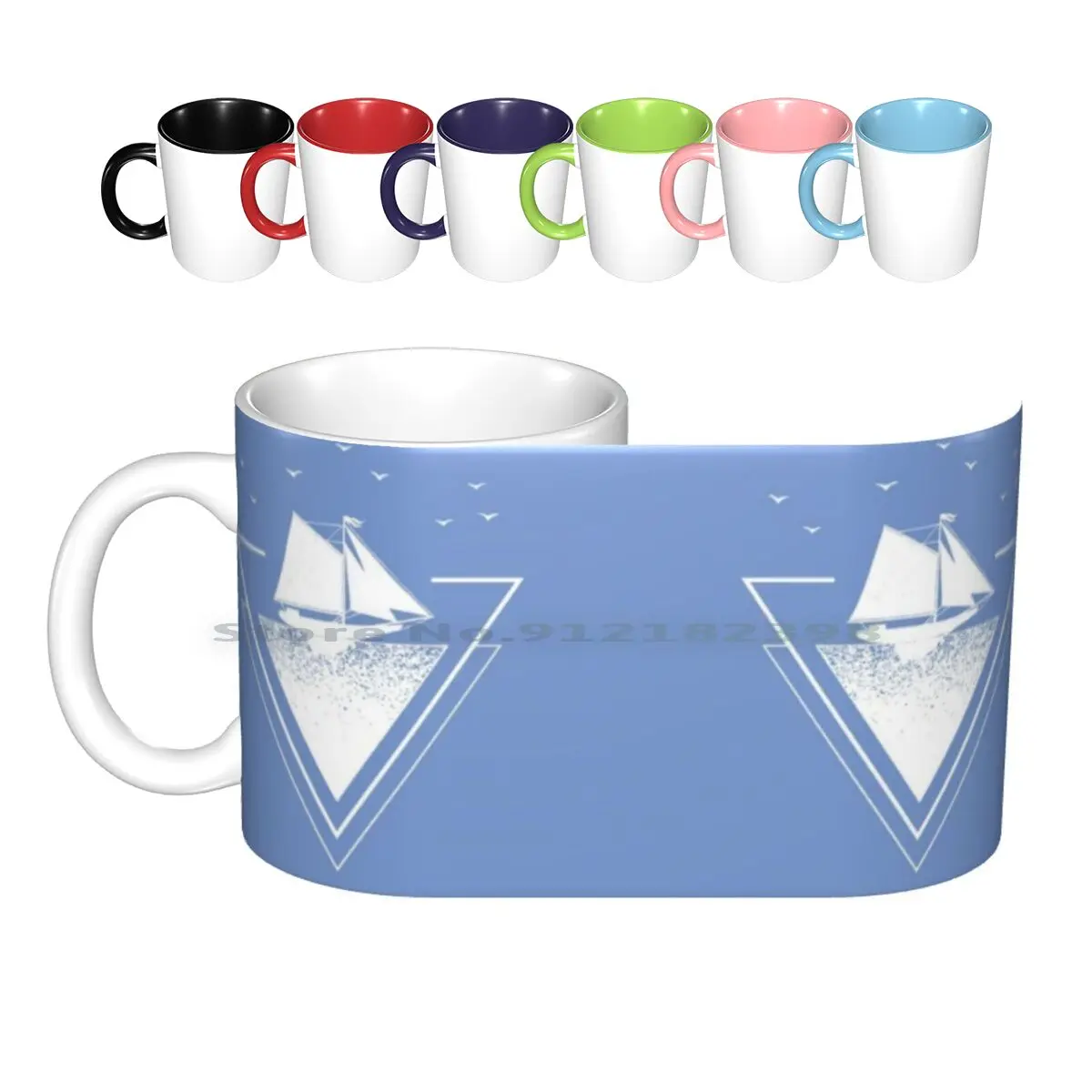 

Vendée Globe-Les Sables-D'olonne Yacht Race Ceramic Mugs Coffee Cups Milk Tea Mug Yachts Yachts Yachts Yachts Yachts Yachts