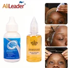 Водонепроницаемый клей для волос на сетке, невидимый клей для удаления волос, склеивание волос, клей 38 мл15 мл, клей для передних париков на сетке, Восковая Палочка для волос