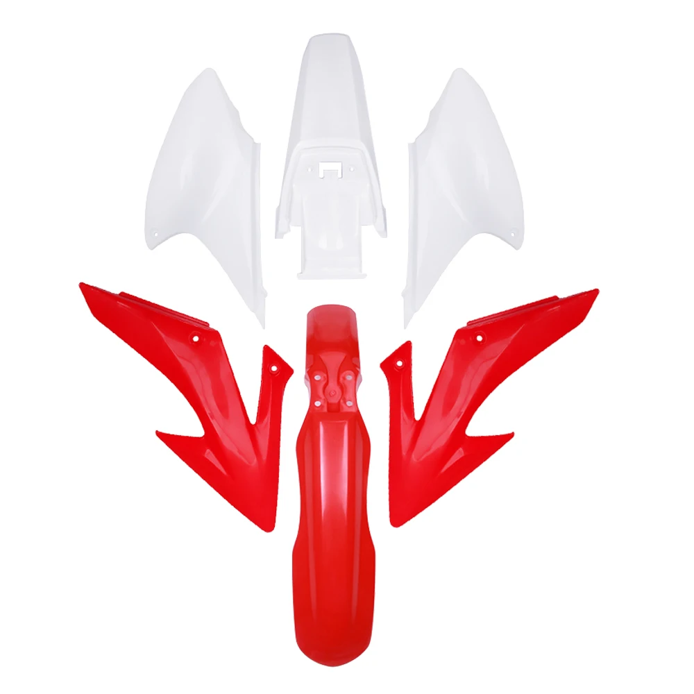 Переднее и заднее крыло мотоцикла защита от грязи боковая номерная плата для HONDA