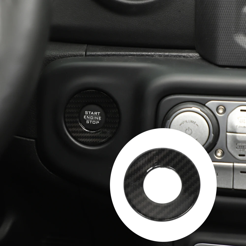 

Кнопка запуска и остановки автомобиля, ручка управления для Jeep Wrangler JL Gladiator JT 2018 2019 2020 2021 2022, аксессуары для интерьера, Стайлинг