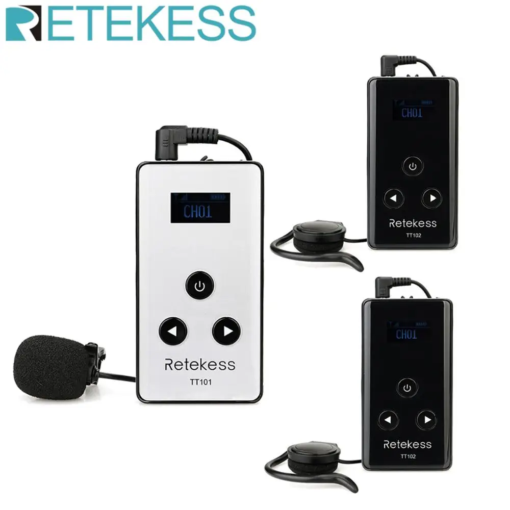 Беспроводная система туристического гида RETEKESS TT102 195 230 МГц аудиосистема передачи