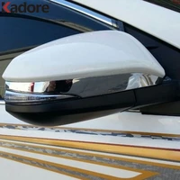 for toyota rav4 rav 4 2013 2014 2015 2016 2017 chrome car rearview side mirror cover trim stipe strip exterior accessories