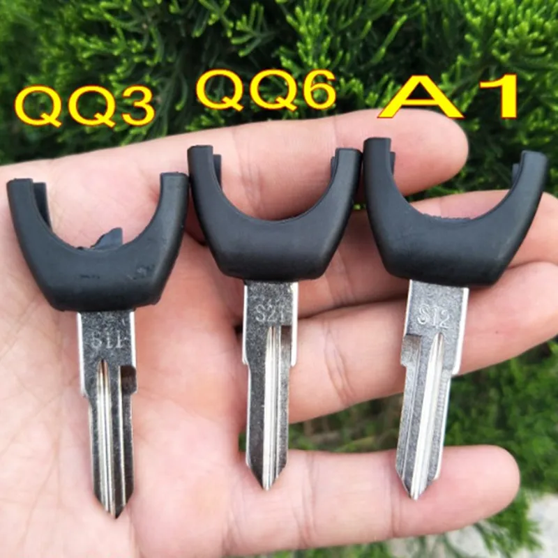 

DAKATU Replacement Remote Car Key Head For Chery QQ3 QQ6 A1 Remote Head No chip inside