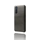 Чехол-накладка для Sony Xperia 1 II, 5 II, 10 II, из искусственной кожи, с защитой от падения