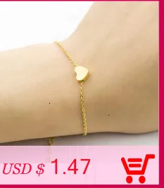 Pulseras Mujer Moda Stainless Steel Origami Elephant Bracelets For Women Lucky Jewelry Gold Silver Chain Charm Bracelet