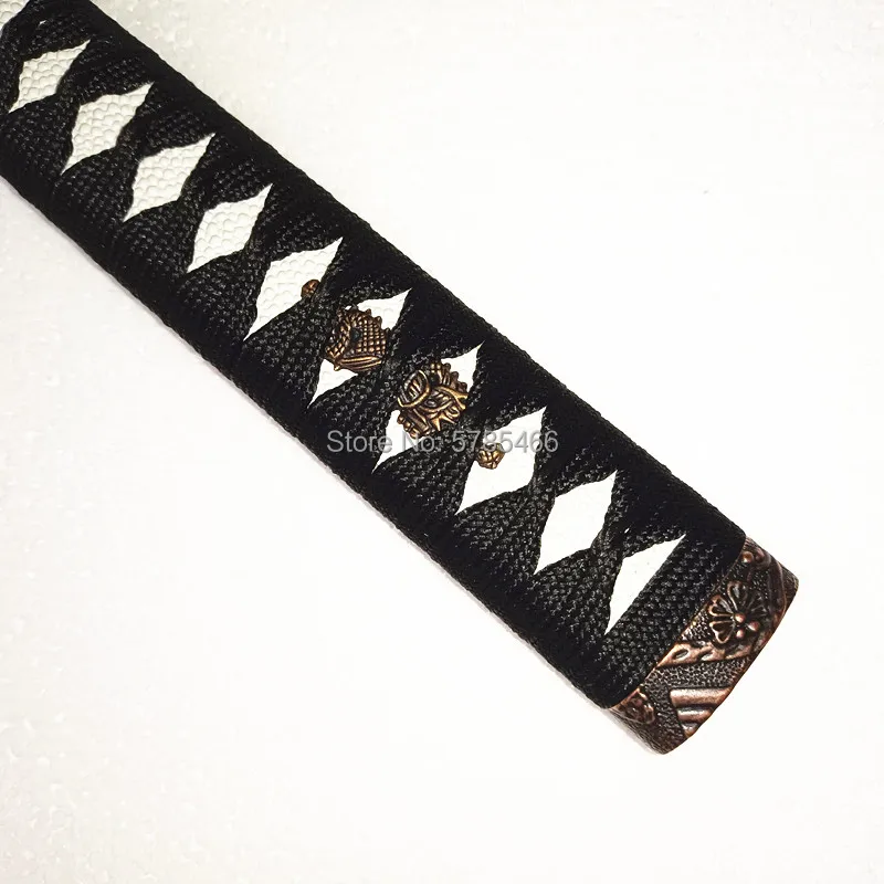 Высококачественная Изысканная ручка Tsuka длиной 35 см для японского меча Katana Rayskin и