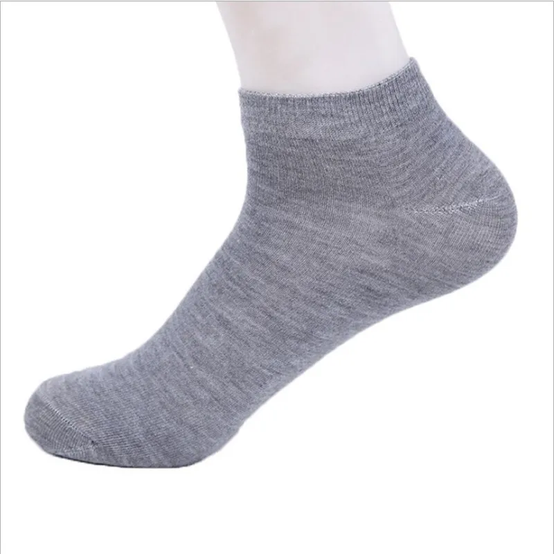 Носки мужские тонкие 10 парт/Лот хлопковые дышащие короткие невидимые до