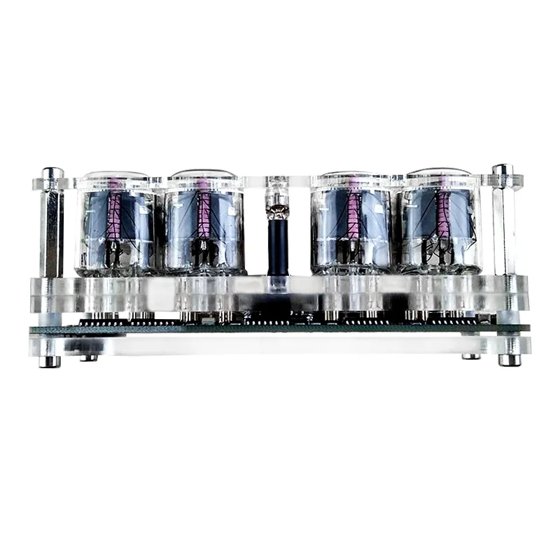 Электронный набор сделай сам светящаяся трубка IN 12 Nixie Clock RGB с акриловым чехлом и трубками Набор для