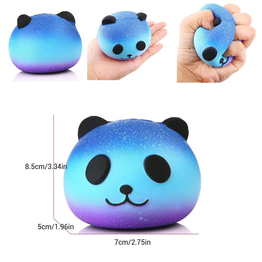 Симпатичная кавайная медленно восстанавливающая форму игрушка звездное небо