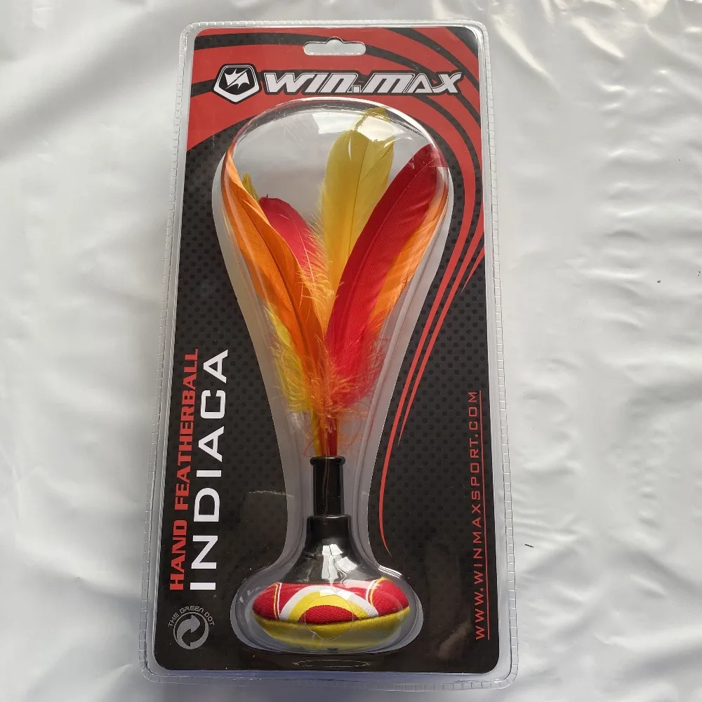 Featherball for Fun Indiaca Peteca Hand Badminton INDIACA New Neoprene Beach Entertainment Shuttlecock | Спорт и развлечения
