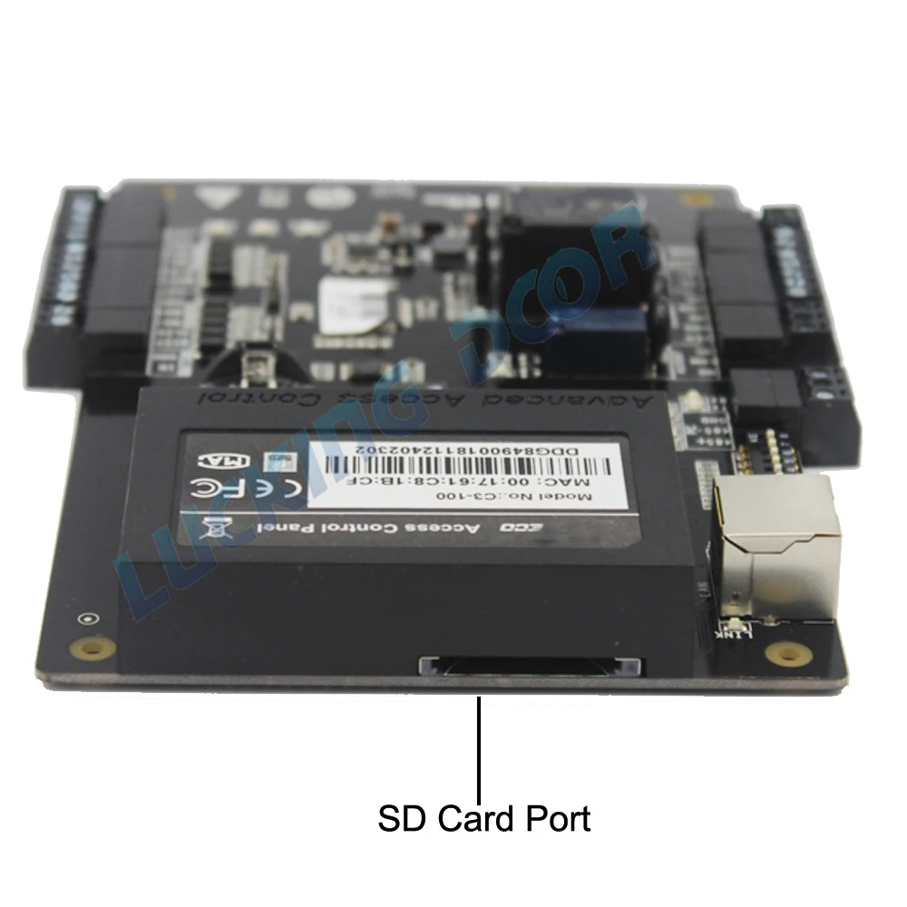 Панель управления доступом к двери на основе IP с 4 ридером KR300 TCP/IP RS485 связь