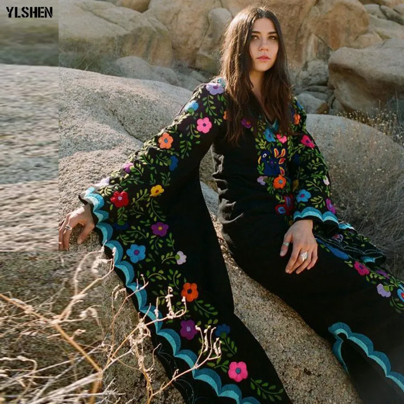 Женские Платья с цветочным принтом базин праздничная африканская одежда Дашики