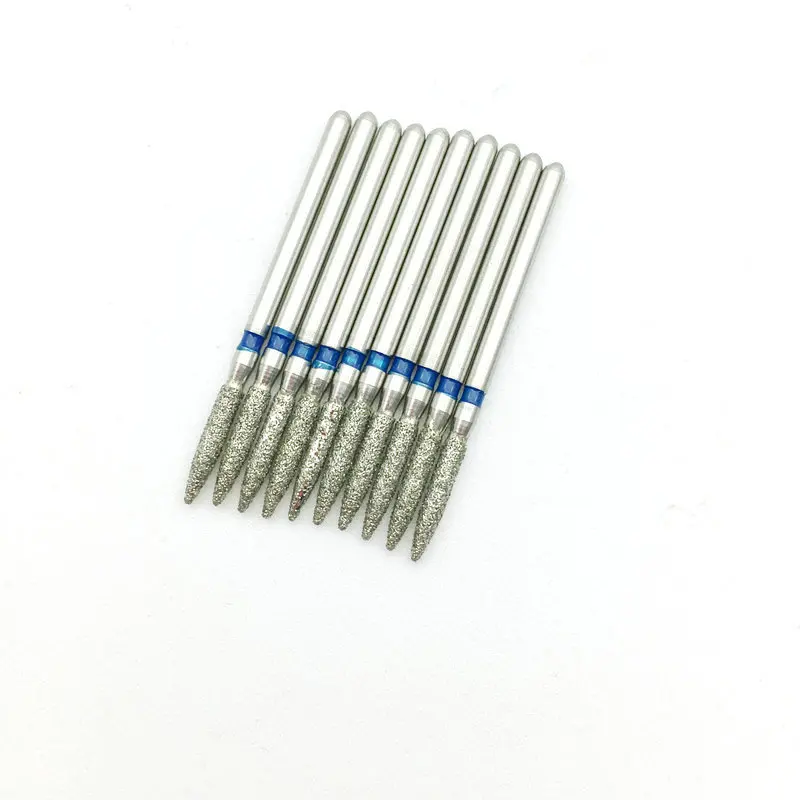 1 коробка высококачественные Стоматологические алмазные боры FG 6 мм средняя