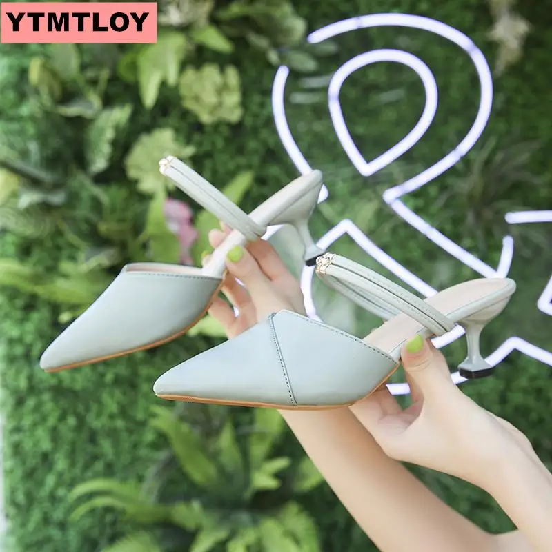 Женские босоножки на шпильке модные высокого качества Новинка лета