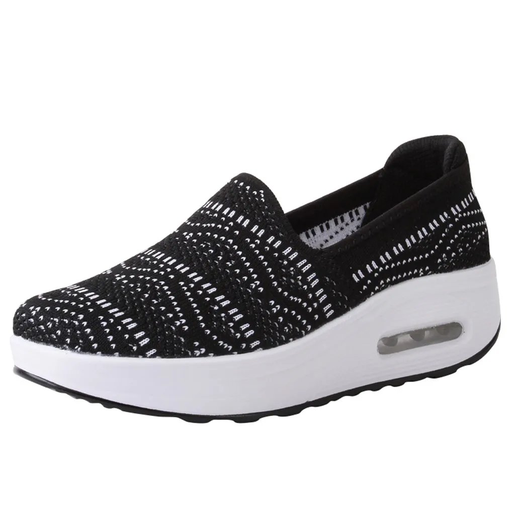 Модные женские кроссовки с верхом из сетчатого материала Повседневная обувь на