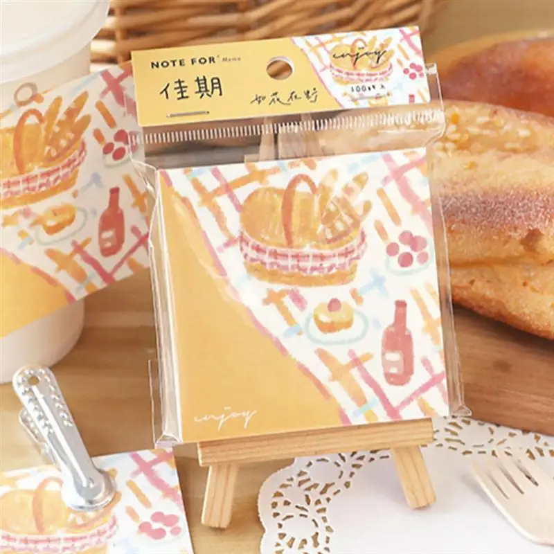 

3pcs Memo Pads Writing paper Minimalist Notepads Notes Creative Memo Pads