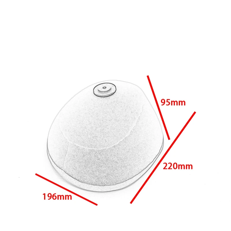 

Motorcycle Air Cleaner Filter for HONDA CRF250R CRF 250R 2010- 2013 CRF450R 450R 2009-2012