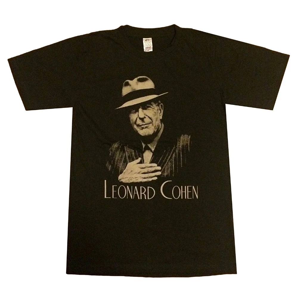 Мужская футболка Leonard Cohen модная летняя в стиле джиг и ролл 2019 | одежда