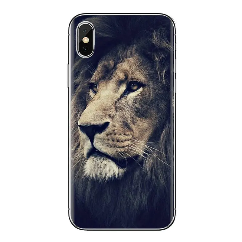 Классический покер лев тигр Волк Кот прозрачный ТПУ чехол сумка для iPod Touch Apple iPhone