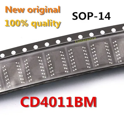 

10-20PCS CD4011BM SOP14 CD4011B CD4011 4011 SOP-14 SMD New and Original IC Chipset