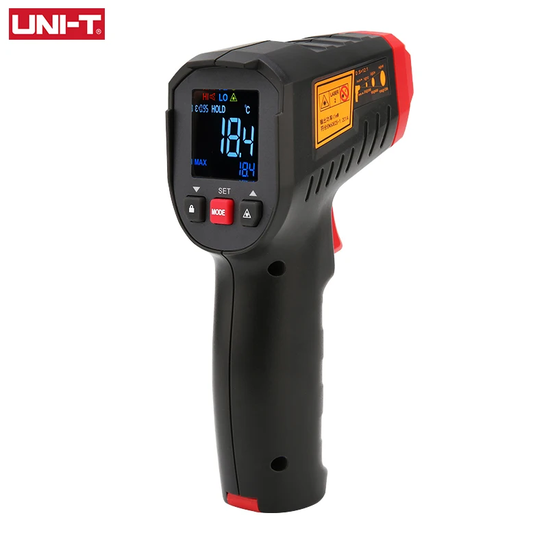 UNI-T цифровой термометр UT306 PRO инфракрасный Бесконтактный лазерный измеритель