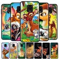 disney bambi for xiaomi redmi note10 10s 9t 9s 9 8t 8 7 6 5a 5 4 4x prime pro max soft silicone phone case