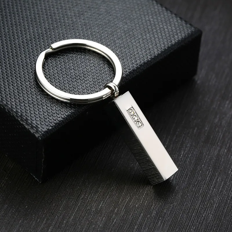 Вертикальные брелки для мужчин и женщин из нержавеющей стали|Брелоки| |