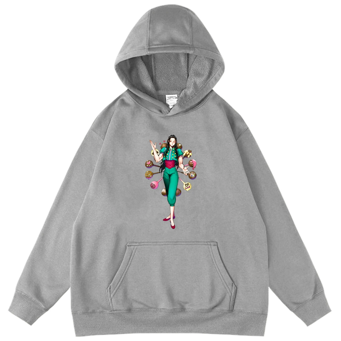 

HUNTERxHUNTER Anime Print Mens Hoodies Oversized Hoodie Boy Hot Sale Pullovers Hoodies Tops Autumn New Long Sleeve Fleece Hooded
