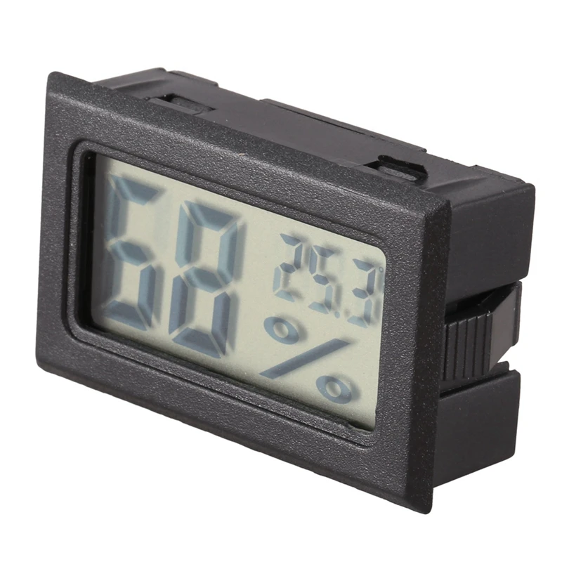 

1Pcs 220V Digital Led Temperature Controller & 1Pcs Fy-11 Digital Lcd Thermometer Hygrometer Embedded