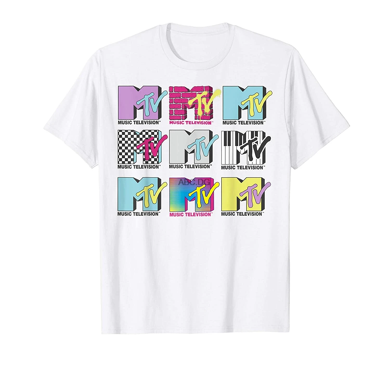 Футболка с графическим логотипом MTV|Мужские футболки| |