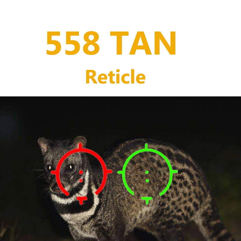Голографическая 552 красная точка зрения 558 Коллиматорный прицел и зеленая