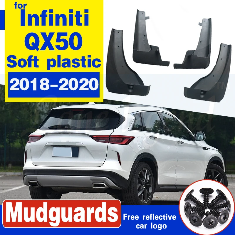 Брызговики infiniti qx50 2018 2019 2020|Грязезащита| |
