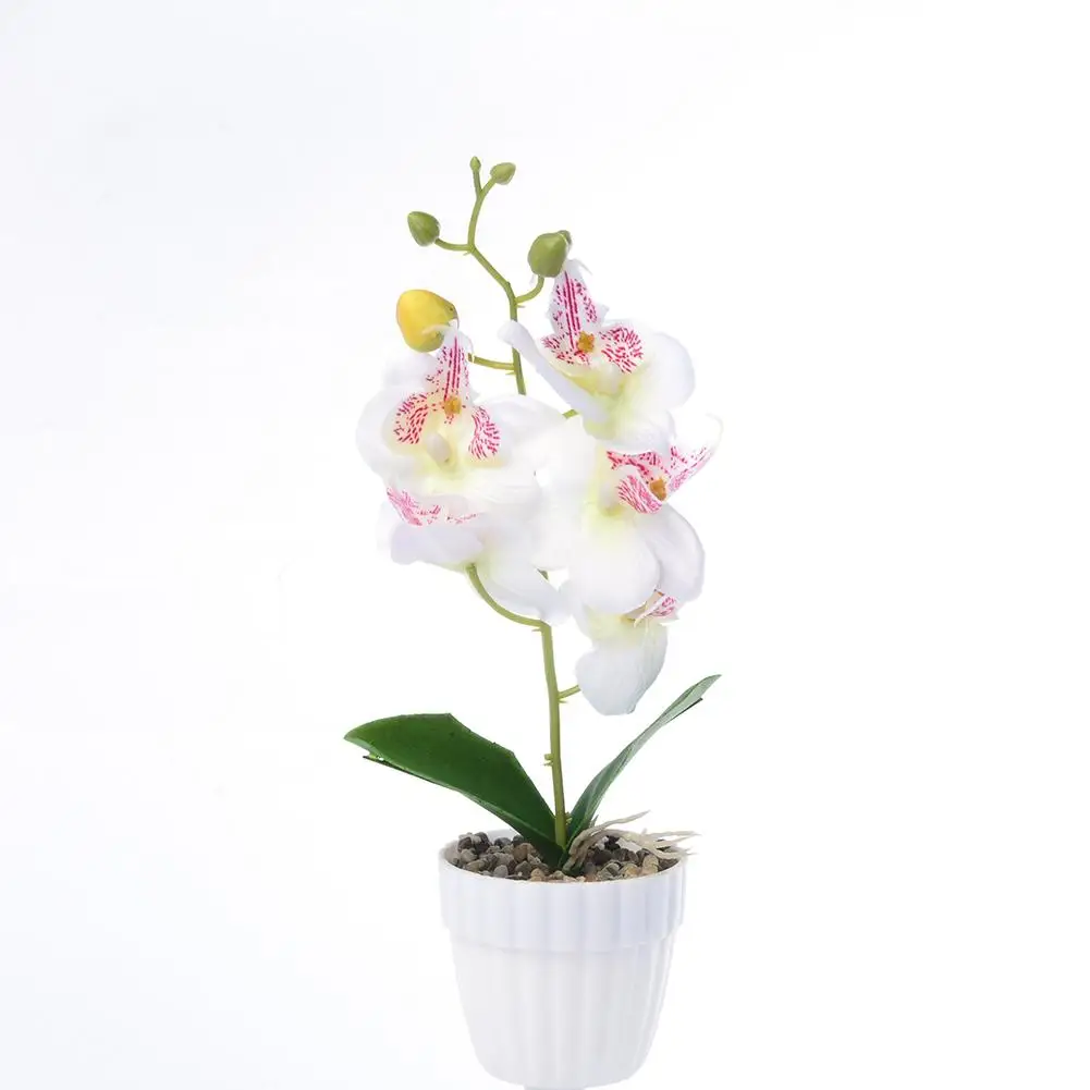 

1Pc Artificial Flower Butterfly Orchid Garden DIY Stage Party Home Wedding Decor